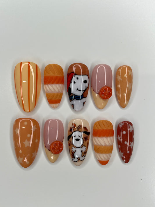 Snoopy In Fall