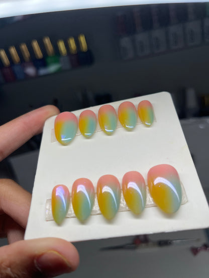 Sweet Sorbet Press on Nails