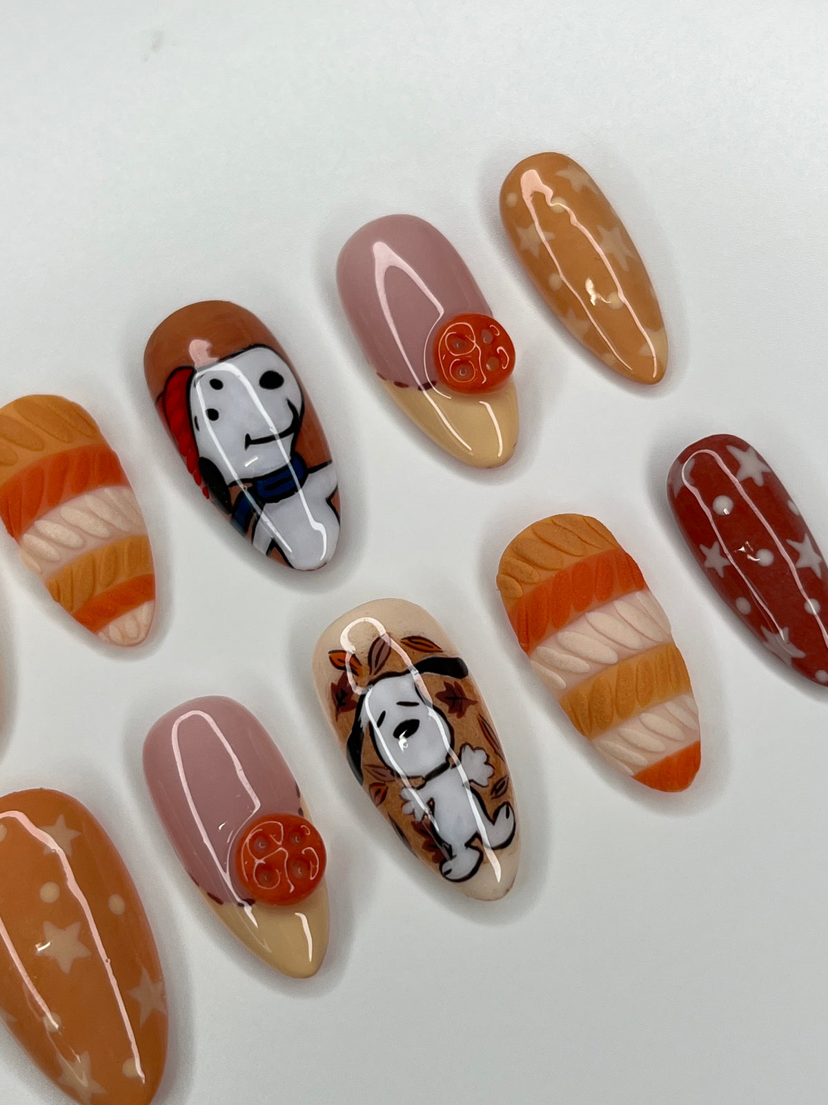 Snoopy In Fall