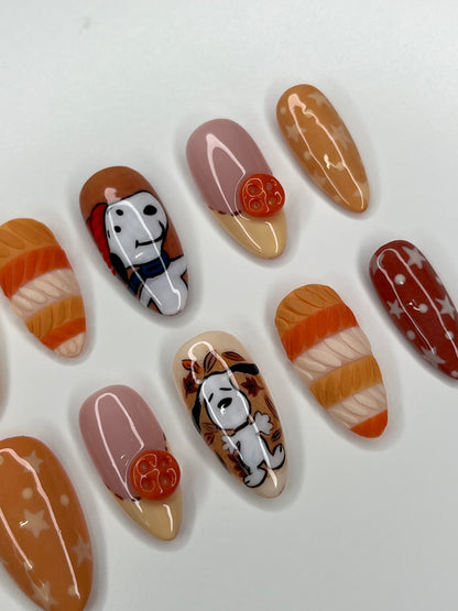 Snoopy In Fall
