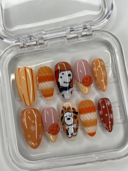 Snoopy In Fall